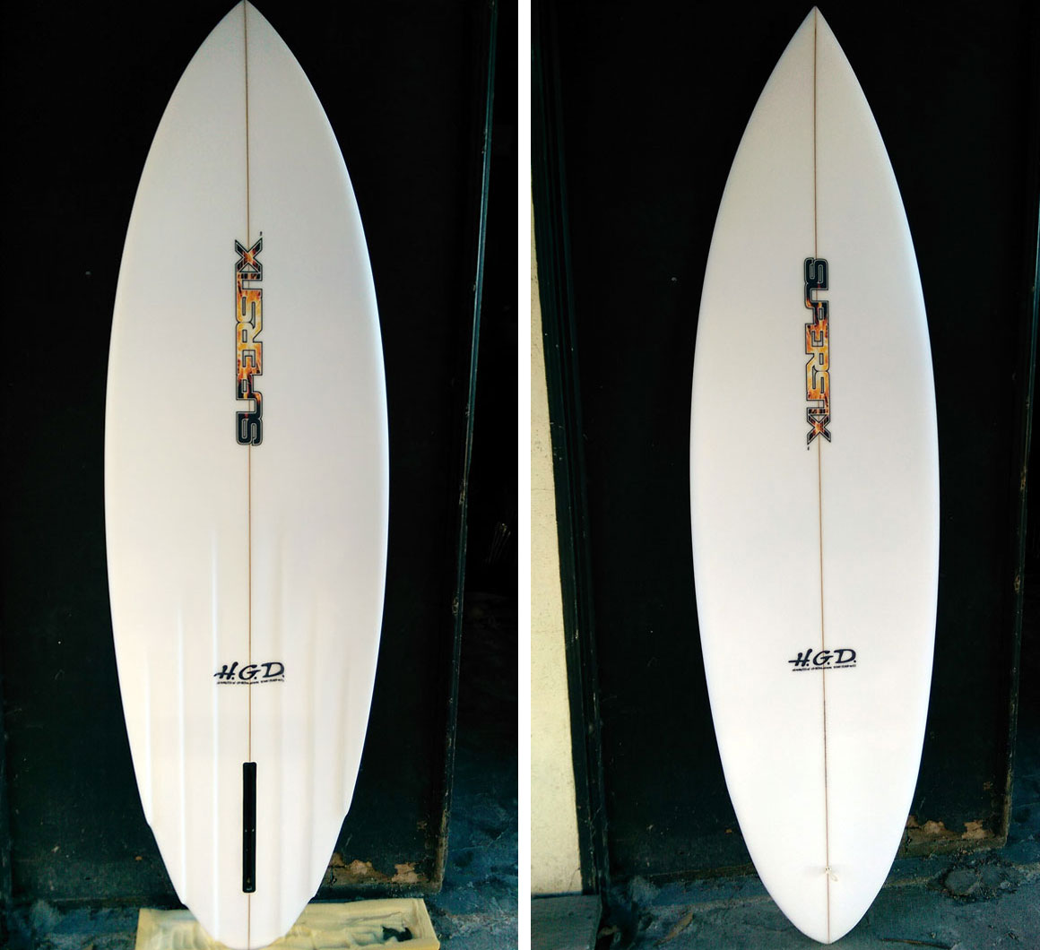 Six Channel Single Fin - Superstix Surfboards